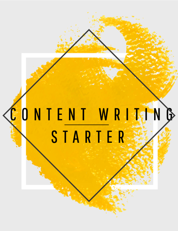 CONTENT WRITING STARTER